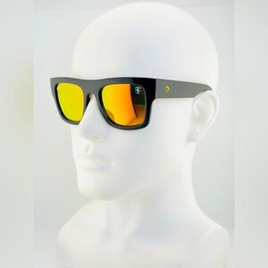 Ray-Ban Scuderia Ferrari Sunglasses RB2217M Black Frame Yellow-Orange Lenses